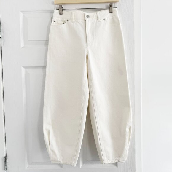 Tibi "Brancusi" Jeans in White, size 24 - Picture 9 of 15